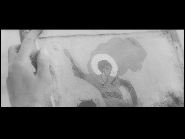Screen capture from Andrei Rublev