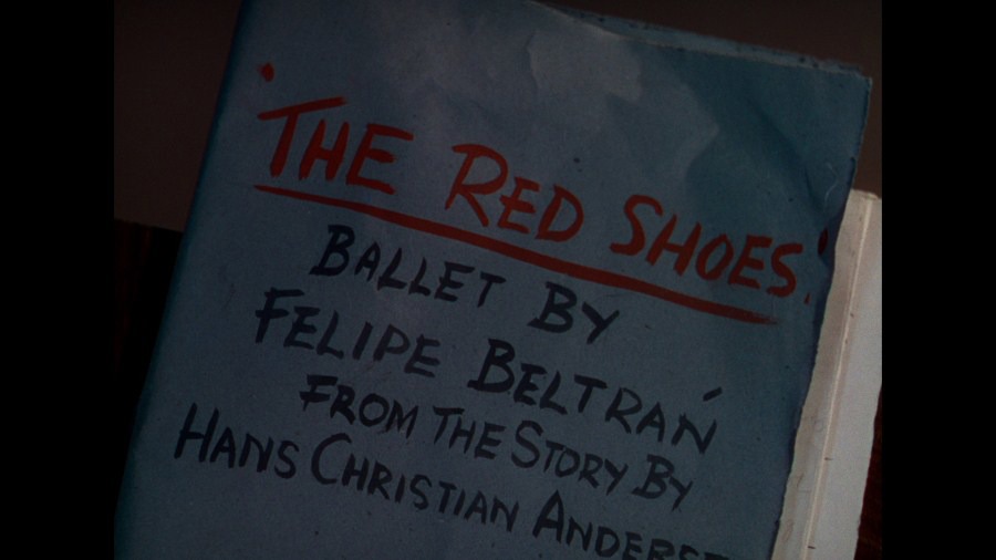 Screen capture from The Red Shoes