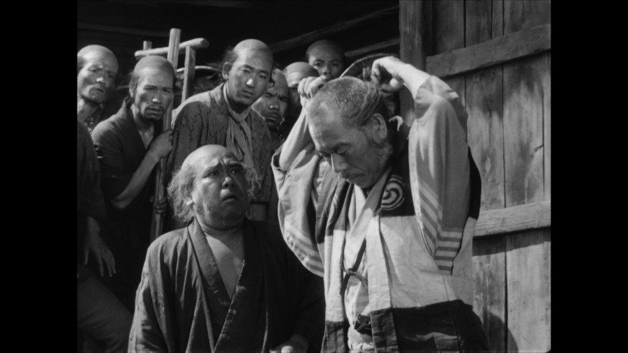 Screen capture from Seven Samurai