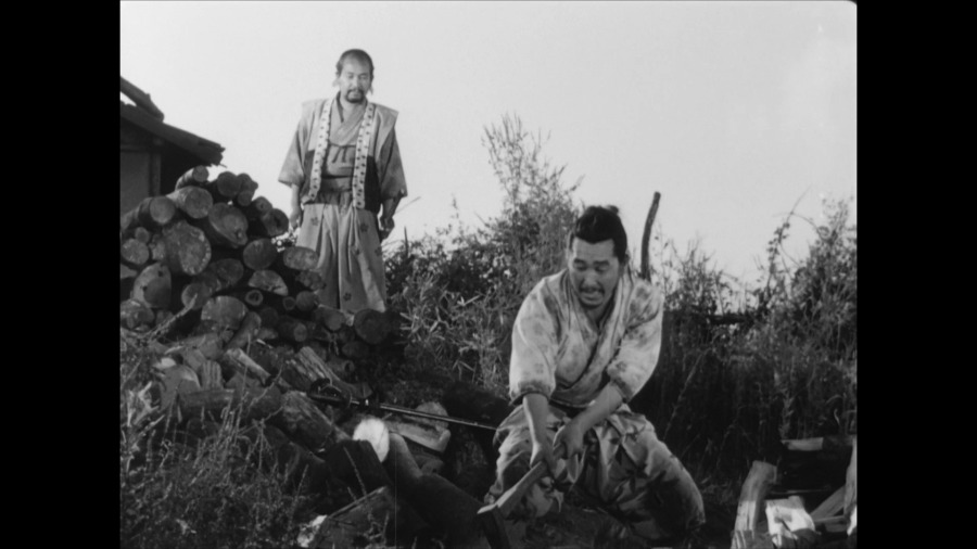 Screen capture from Seven Samurai