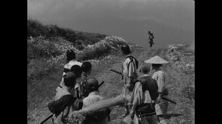 Screen capture from Seven Samurai