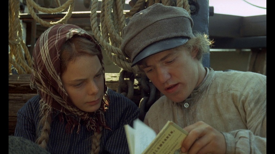 Screen capture from The Emigrants • The New Land