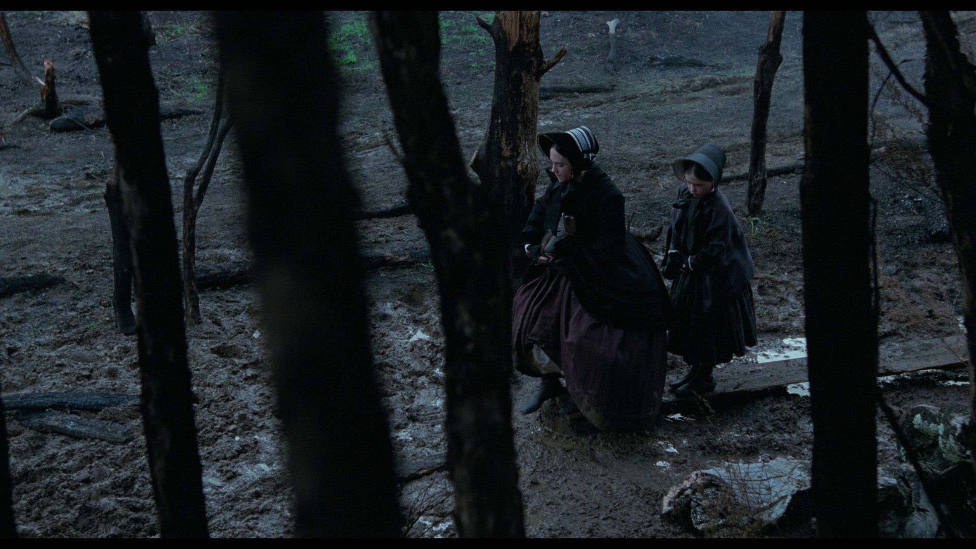 Screen capture from The Piano