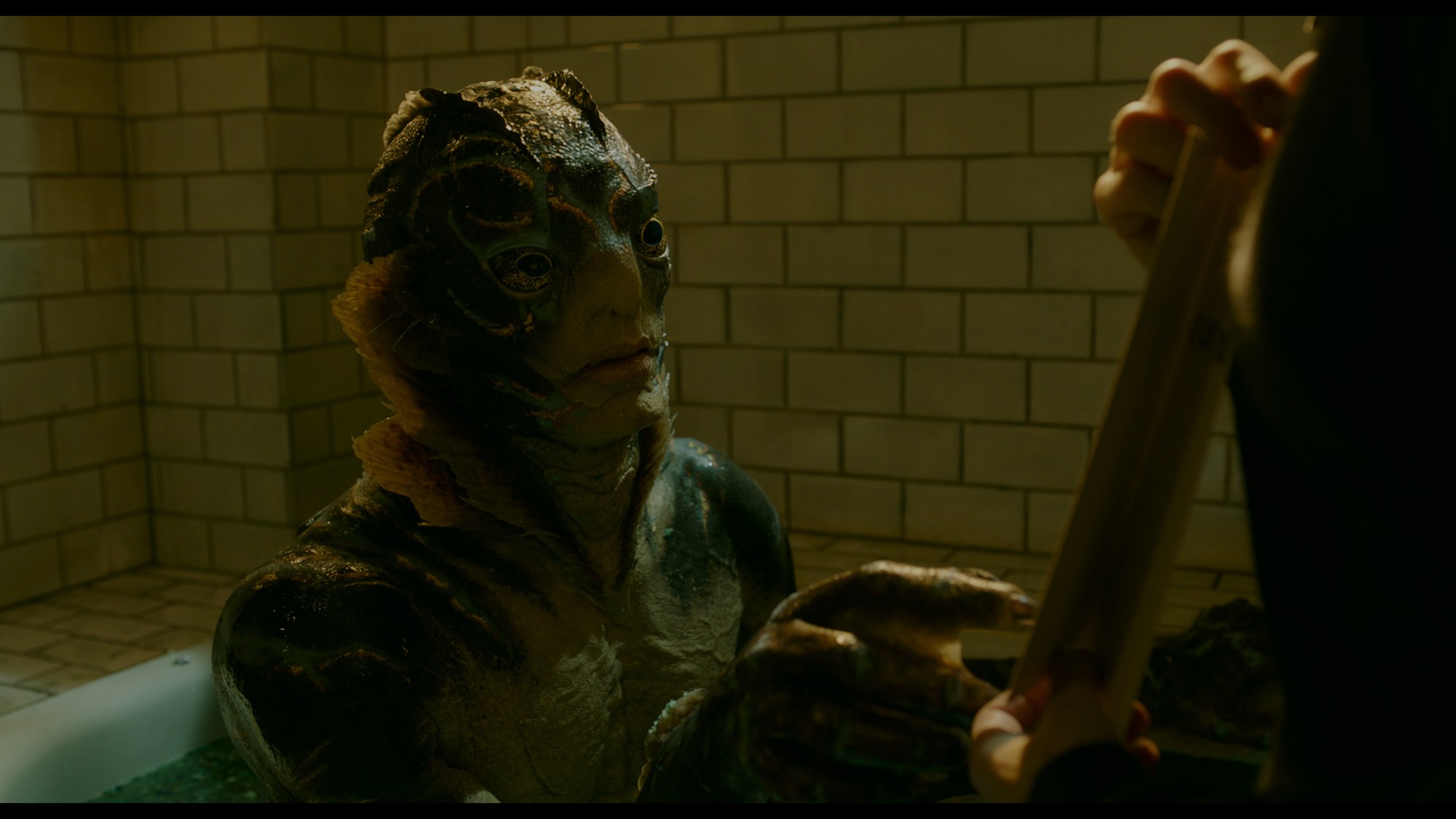 Screen capture from The Shape of Water