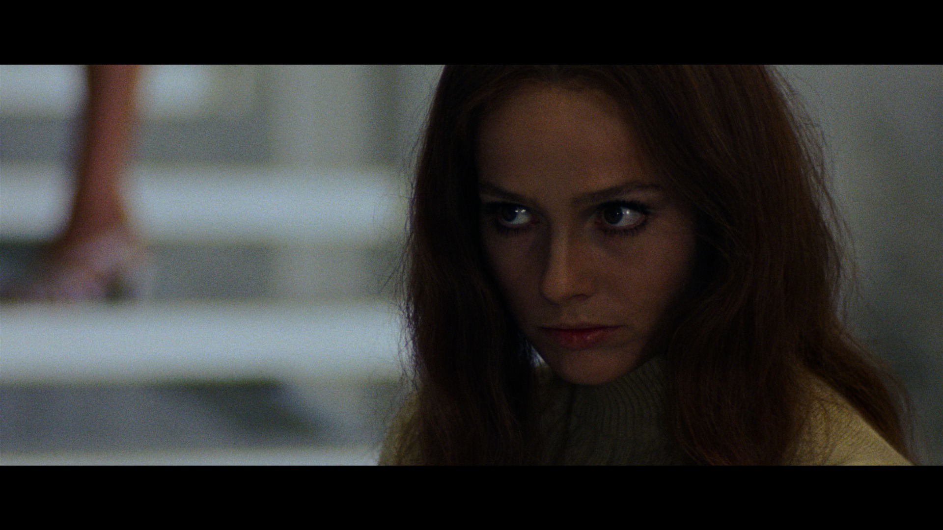 Screen capture from The Bird with the Crystal Plumage