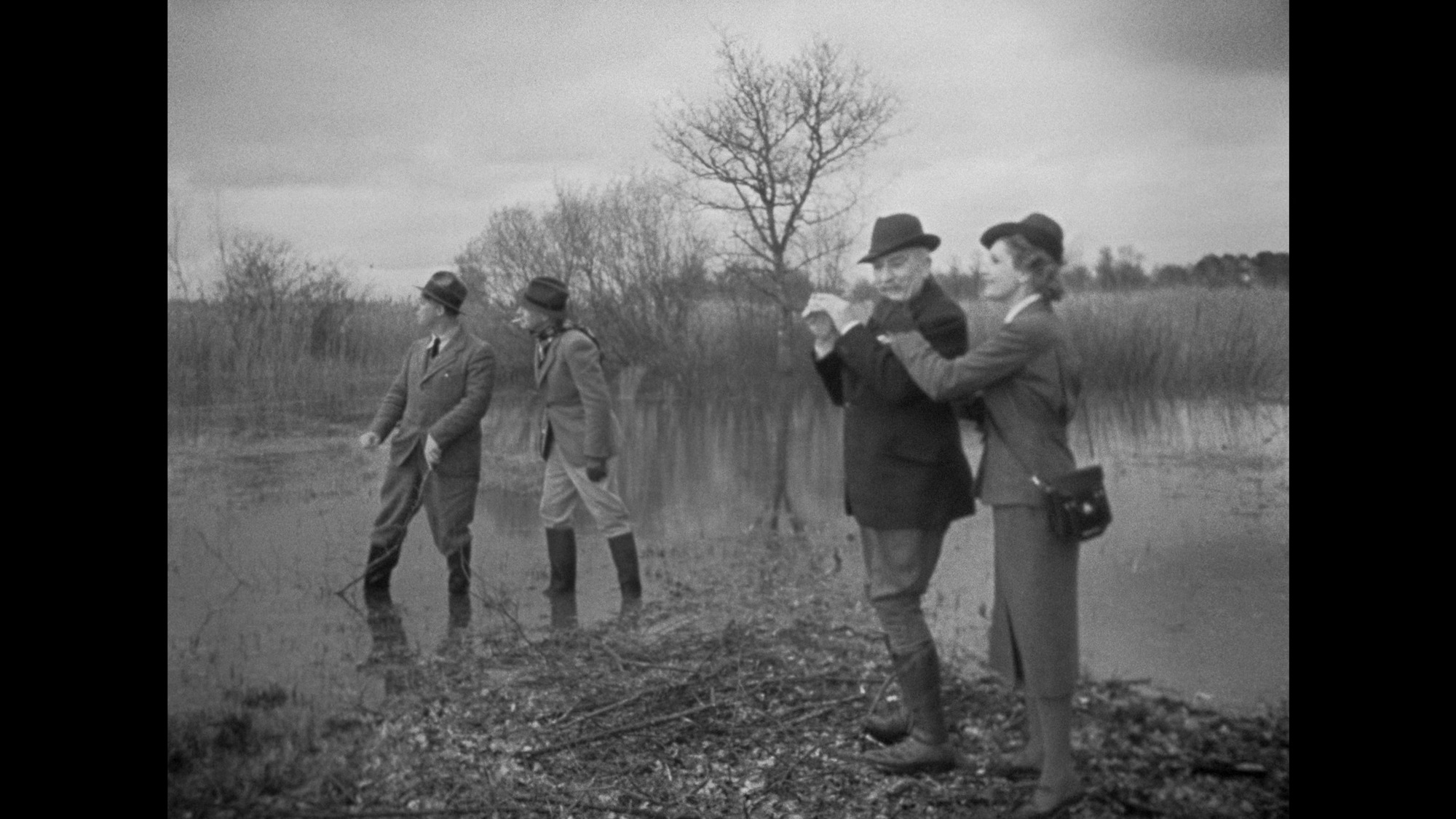 Screen capture from The Rules of the Game