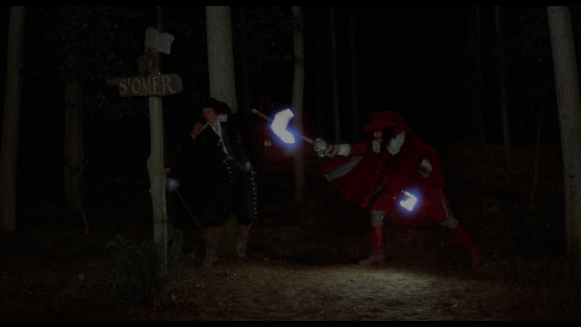 Screen capture from The Three Musketeers / The Four Musketeers: Two Films by Richard Lester