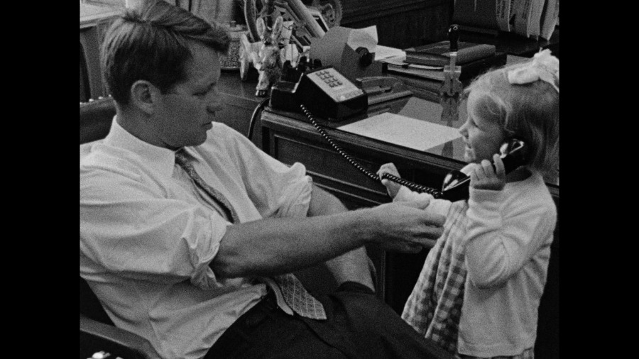 Screen capture from The Kennedy Films of Robert Drew & Associates