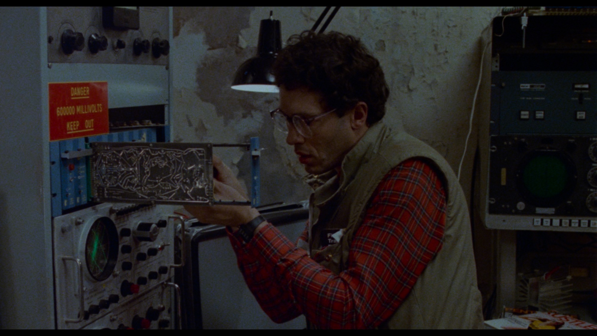 Screen capture from Videodrome