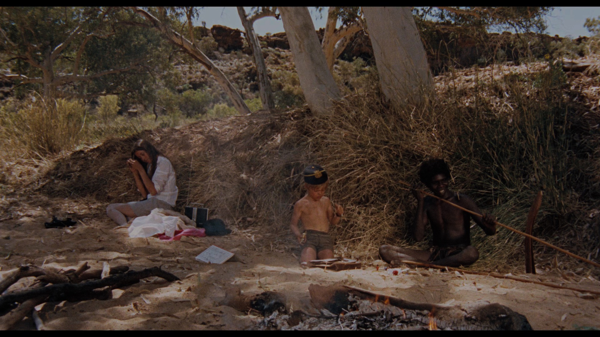 Screen capture from Walkabout