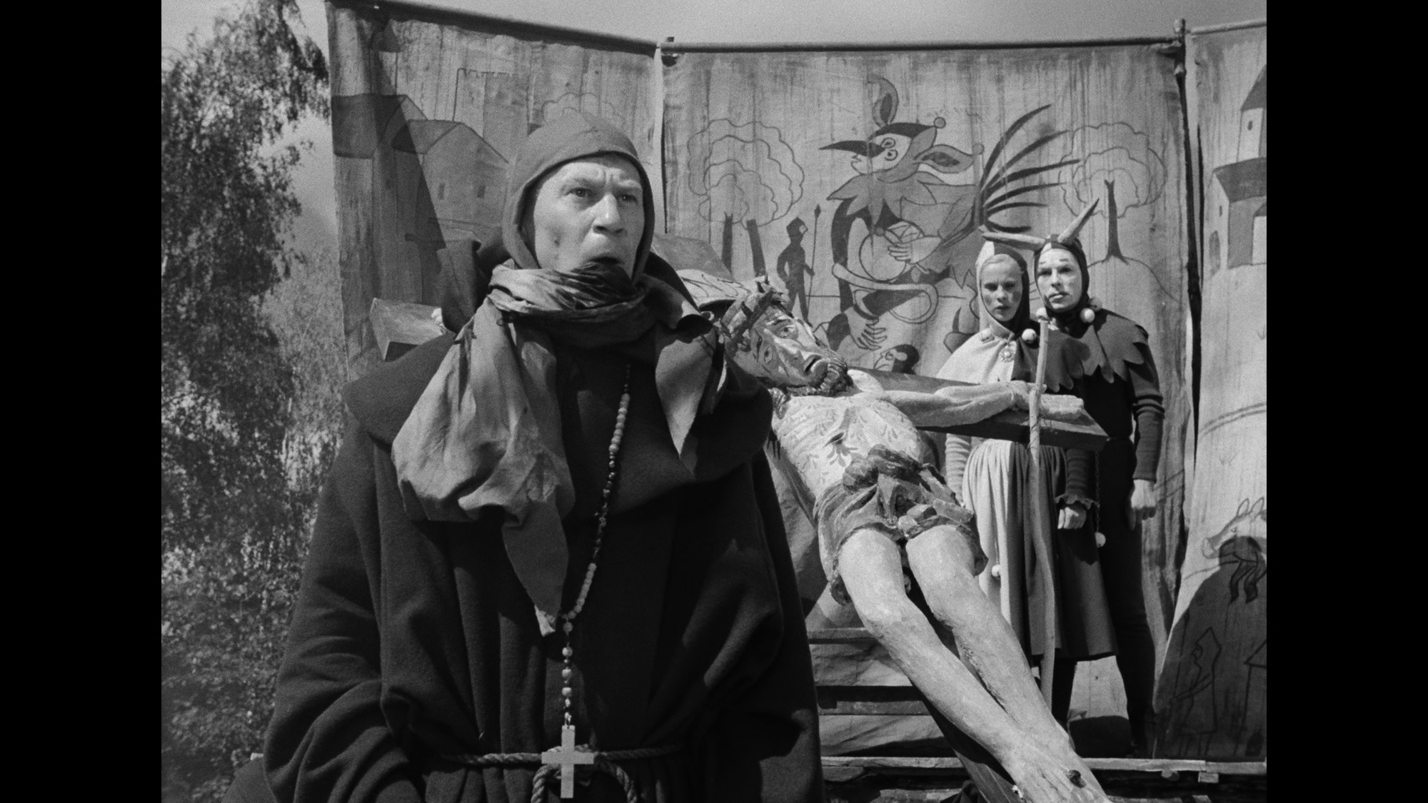 Screen capture from The Seventh Seal