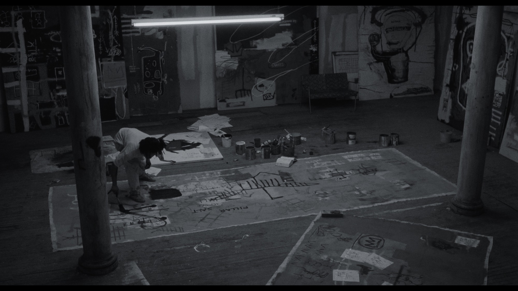 Screen capture from Basquiat