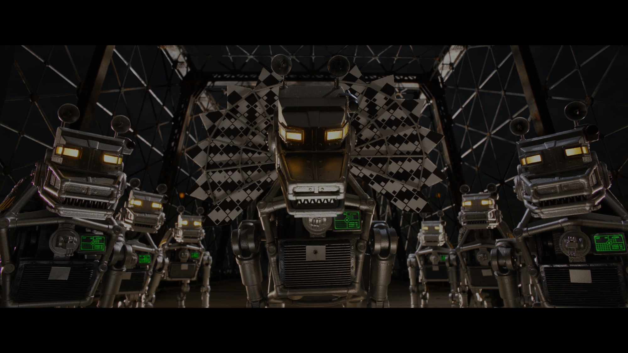 Screen capture from Isle of Dogs