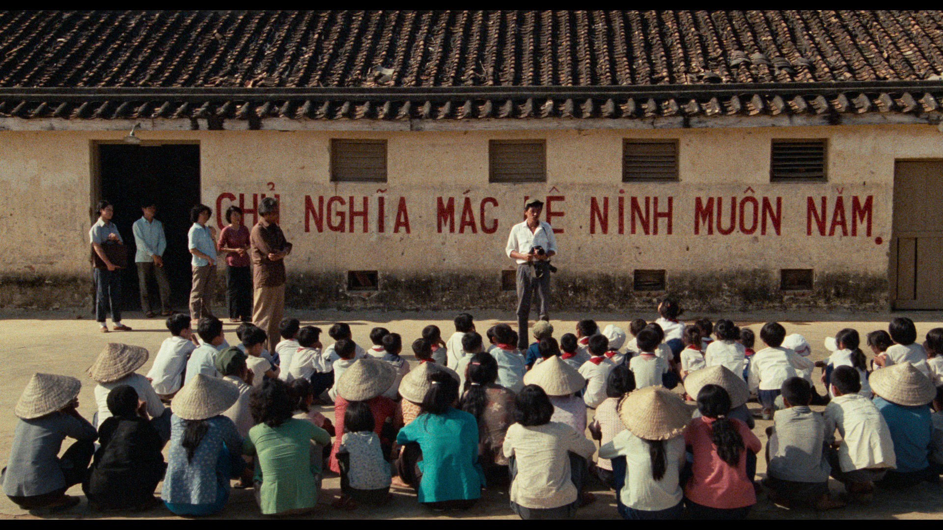 Screen capture from Boat People