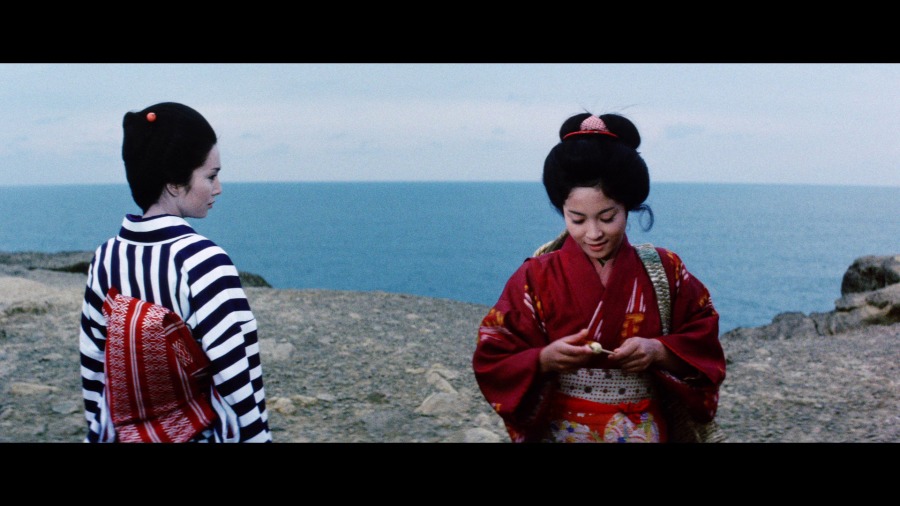 Screen capture from The Complete Lady Snowblood