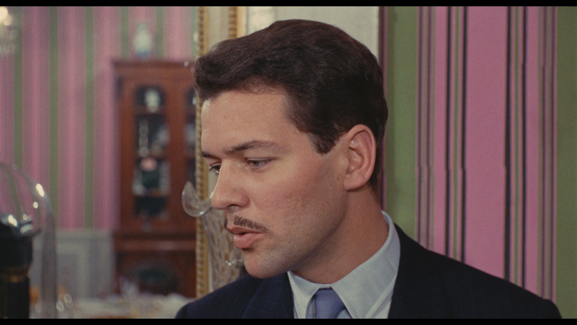 Screen capture from The Umbrellas of Cherbourg