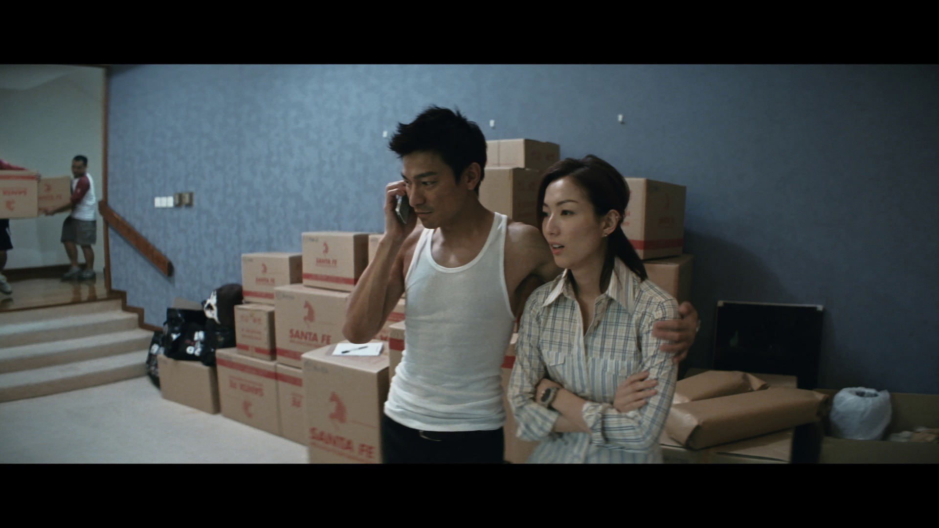 Screen capture from The Infernal Affairs Trilogy