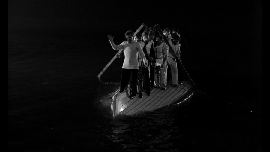 Screen capture from A Night to Remember