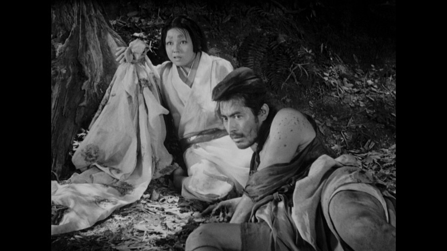 Screen capture from Rashomon