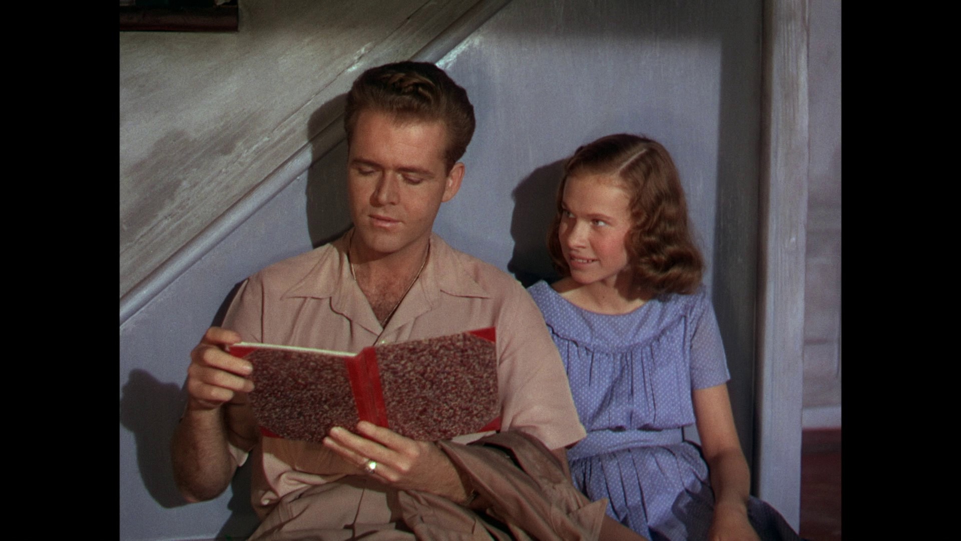 Screen capture from The River