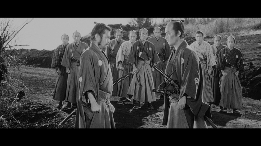 Screen capture from Sanjuro