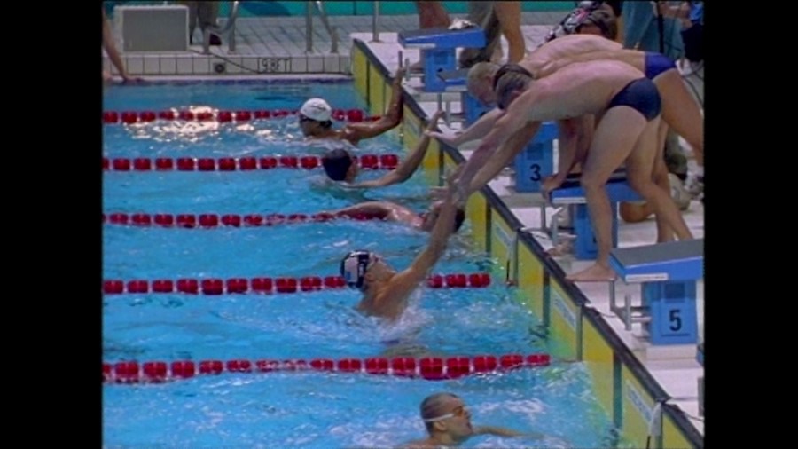 Screen capture from 100 Years of Olympic Films
