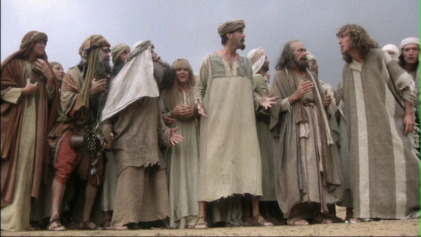 Screen capture from Monty Python's Life of Brian