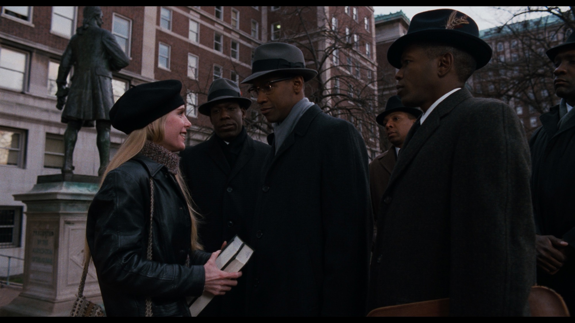 Screen capture from Malcolm X