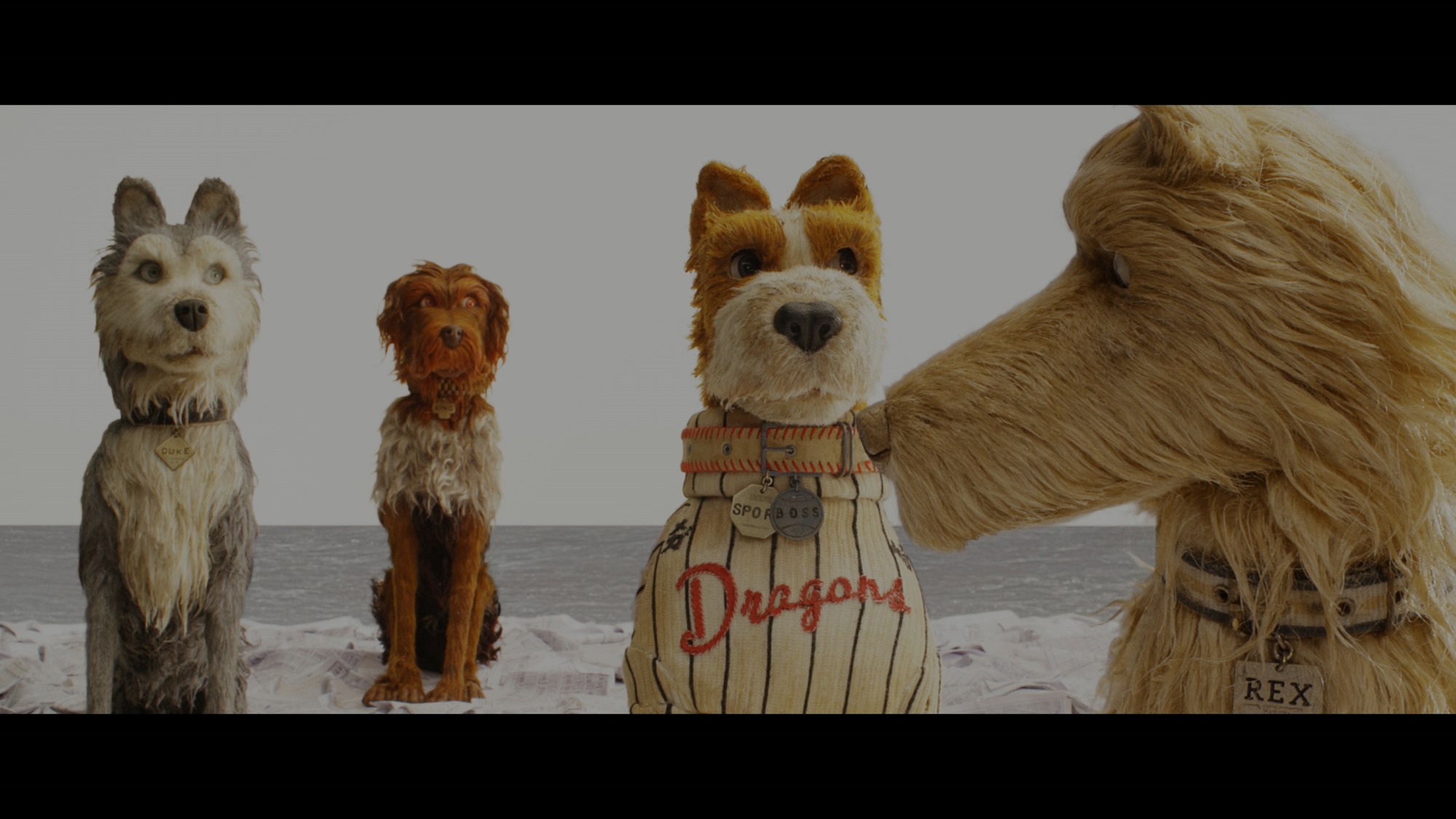 Screen capture from Isle of Dogs