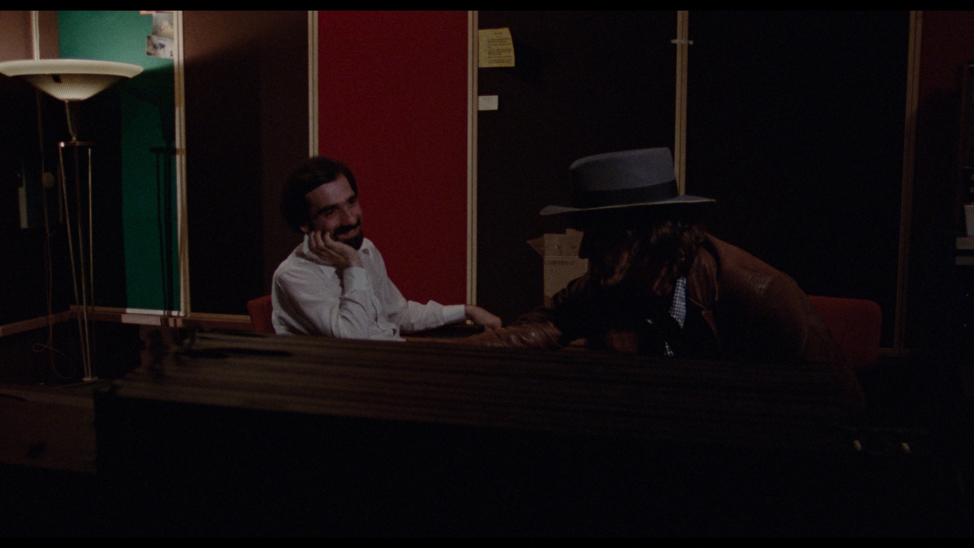 Screen capture from The Last Waltz