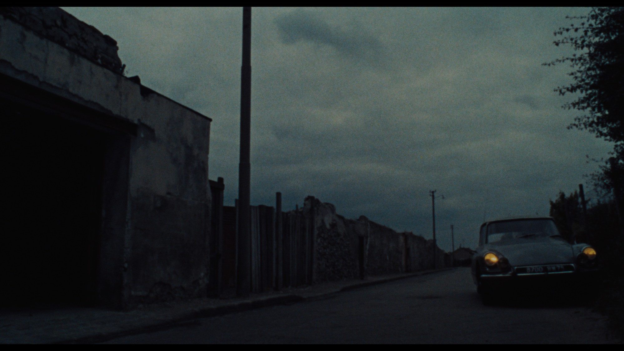 Screen capture from Le samouraï