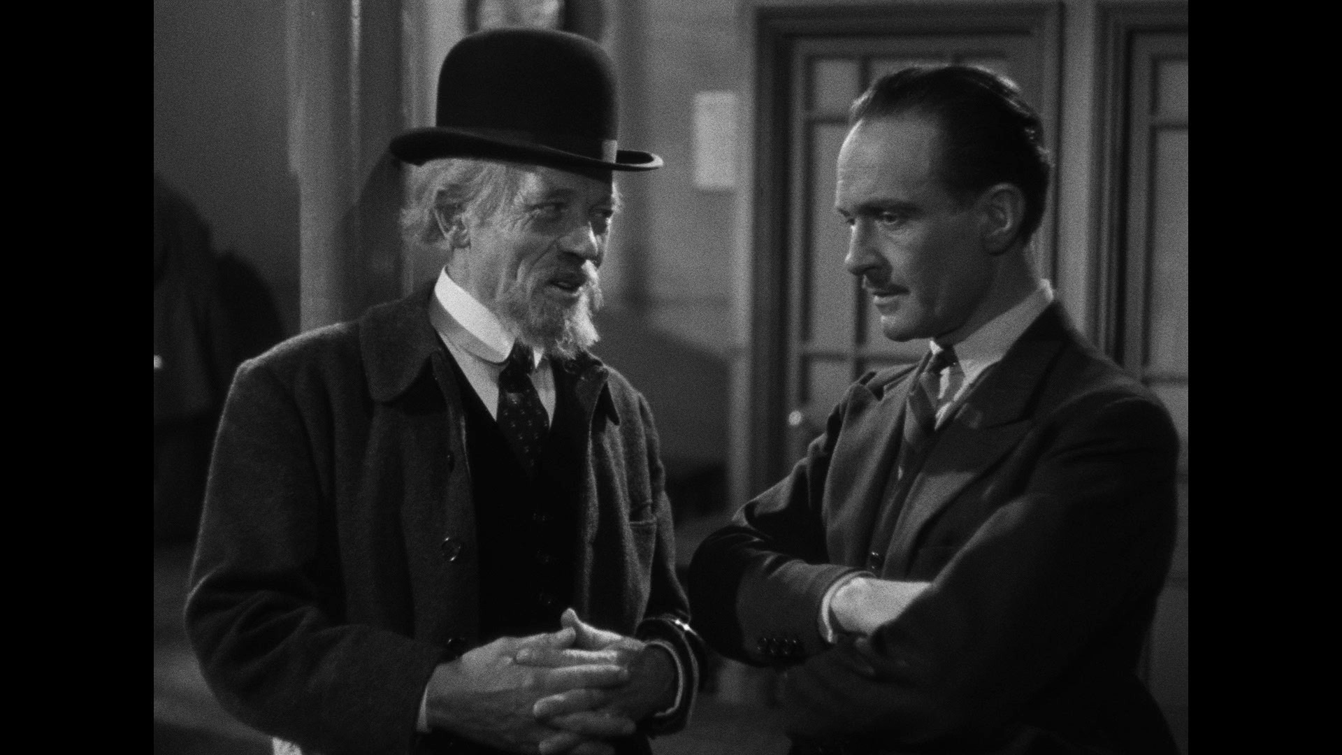 Screen capture from Le Corbeau