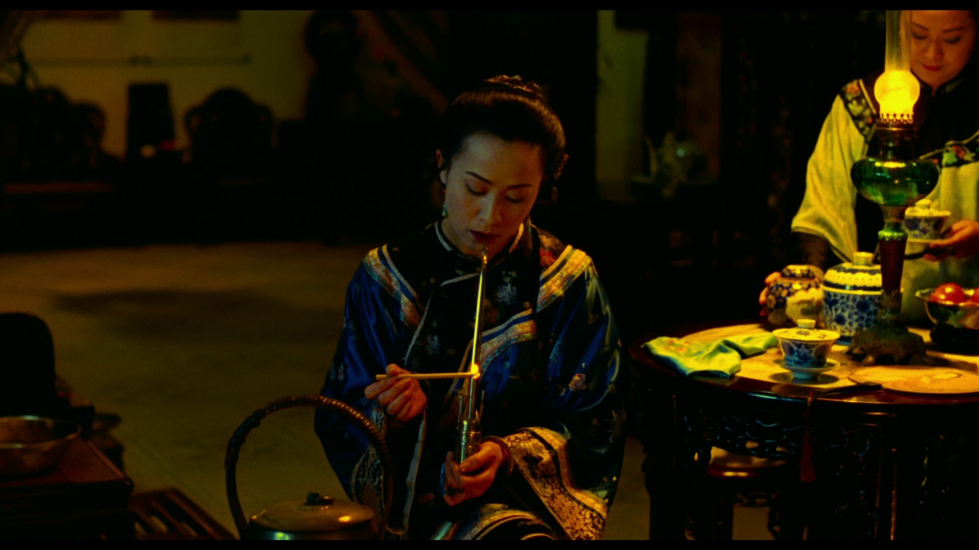 Screen capture from Flowers of Shanghai