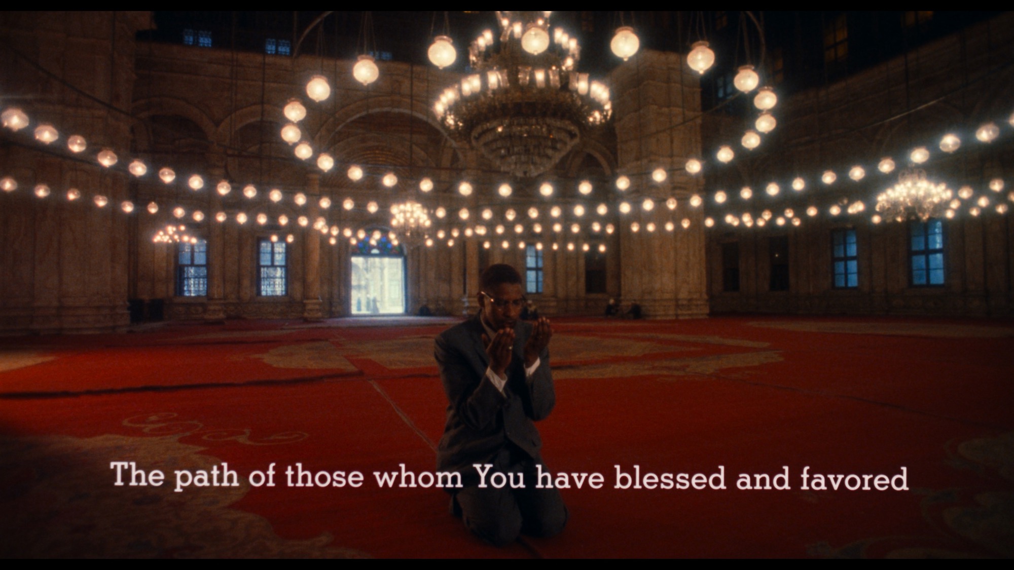 Screen capture from Malcolm X