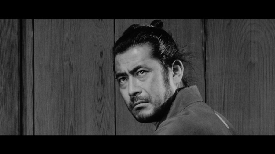 Screen capture from Sanjuro