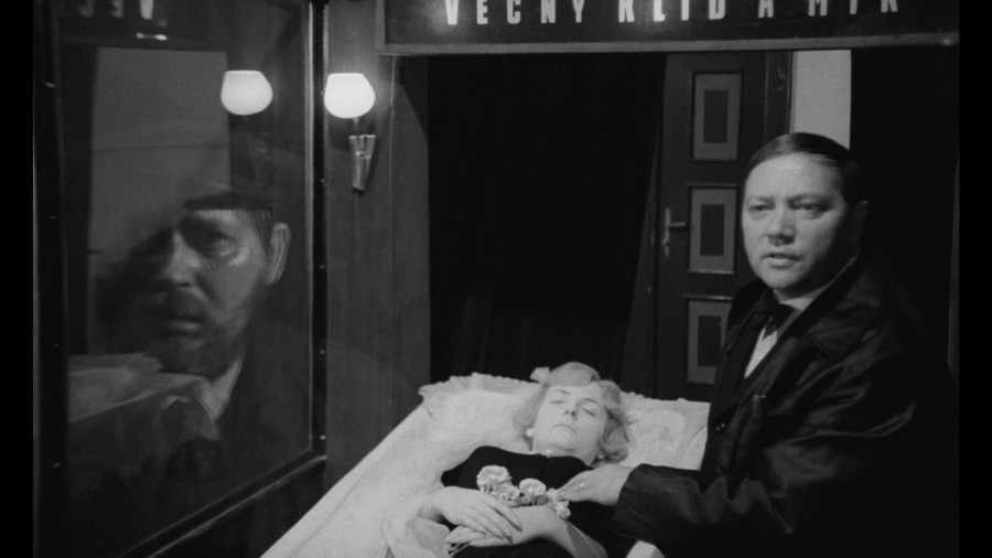 Screen capture from The Cremator