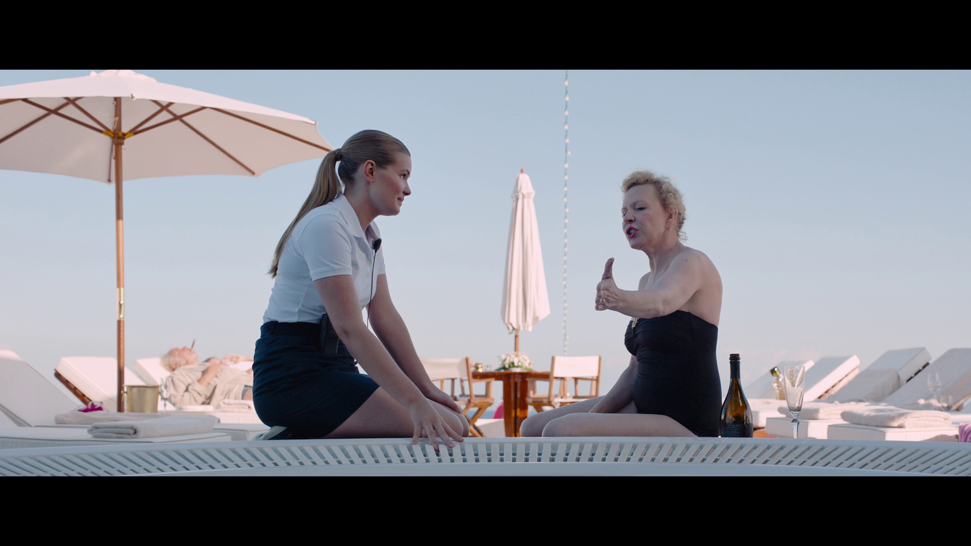 Screen capture from Triangle of Sadness