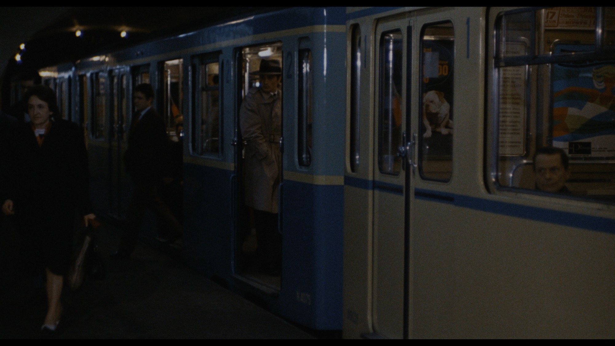 Screen capture from Le samouraï