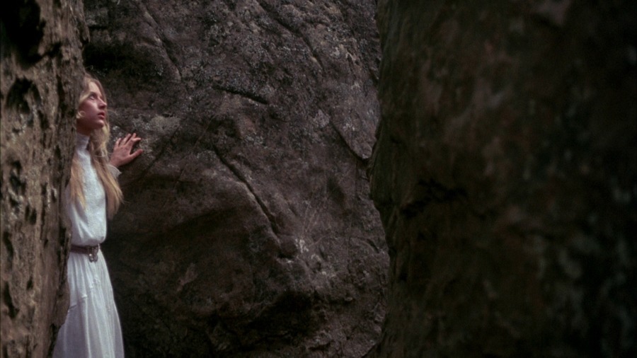 Screen capture from Picnic at Hanging Rock