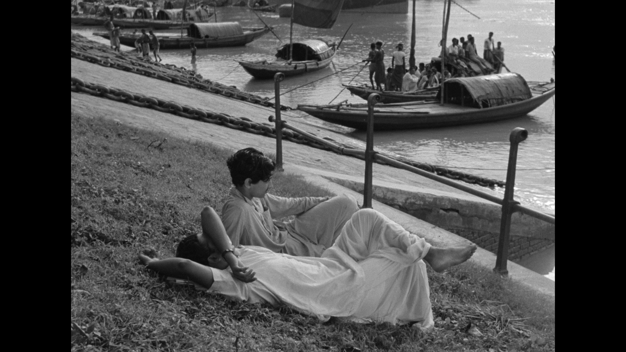 Screen capture from Aparajito