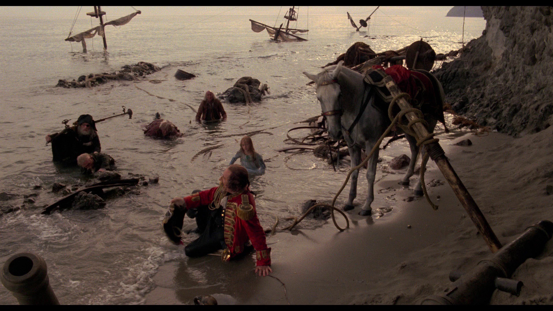 Screen capture from The Adventures of Baron Munchausen