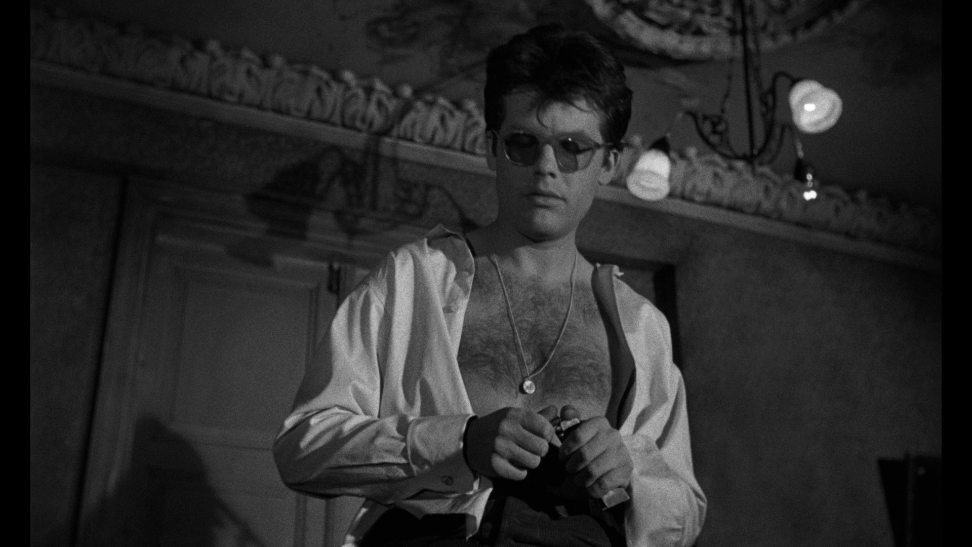 Screen capture from Ashes and Diamonds