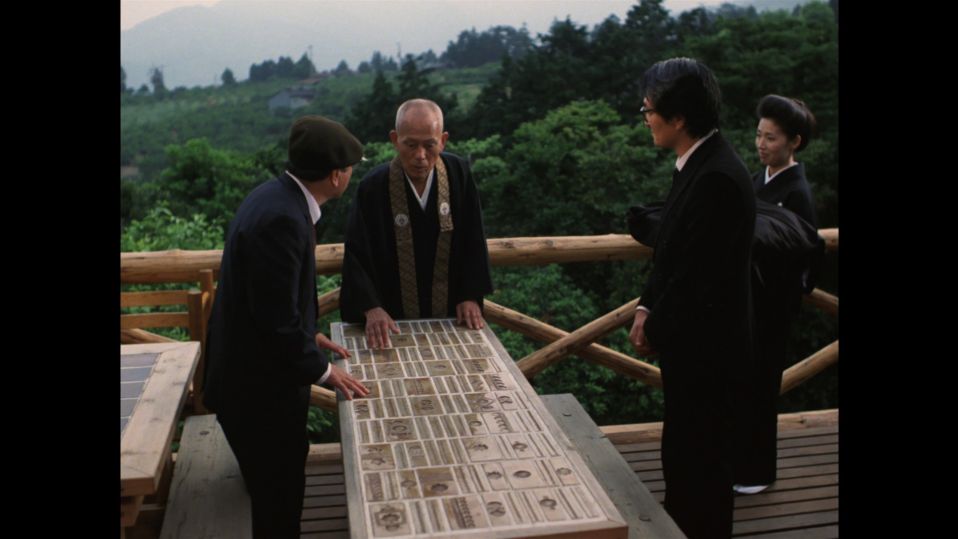 Screen capture from The Funeral
