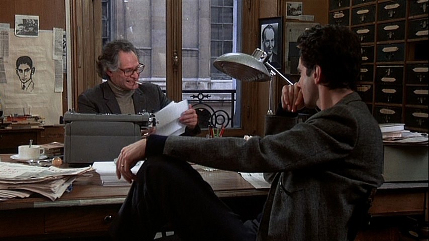 Screen capture from The Unbearable Lightness of Being