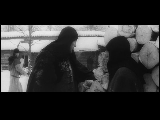 Screen capture from Andrei Rublev