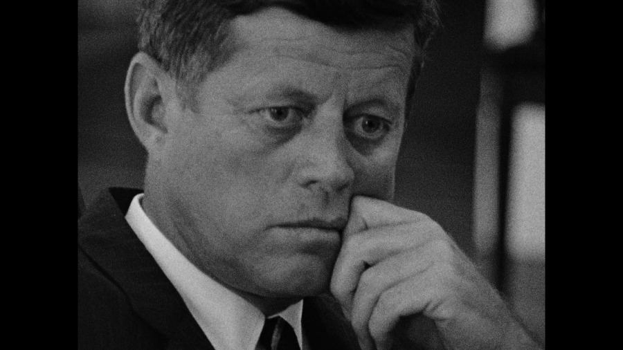 Screen capture from The Kennedy Films of Robert Drew & Associates