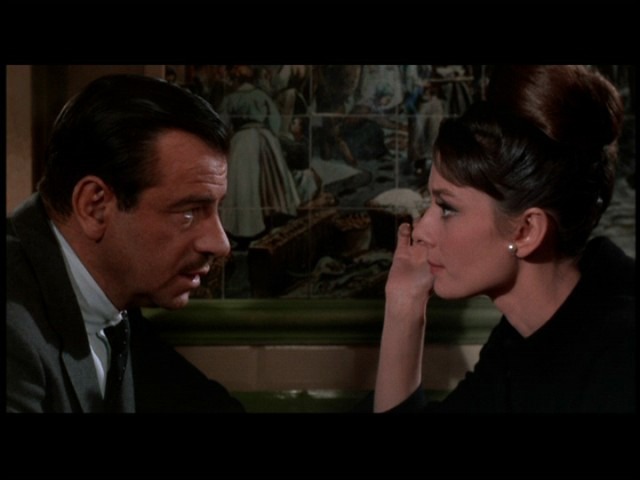 Screen capture from Charade