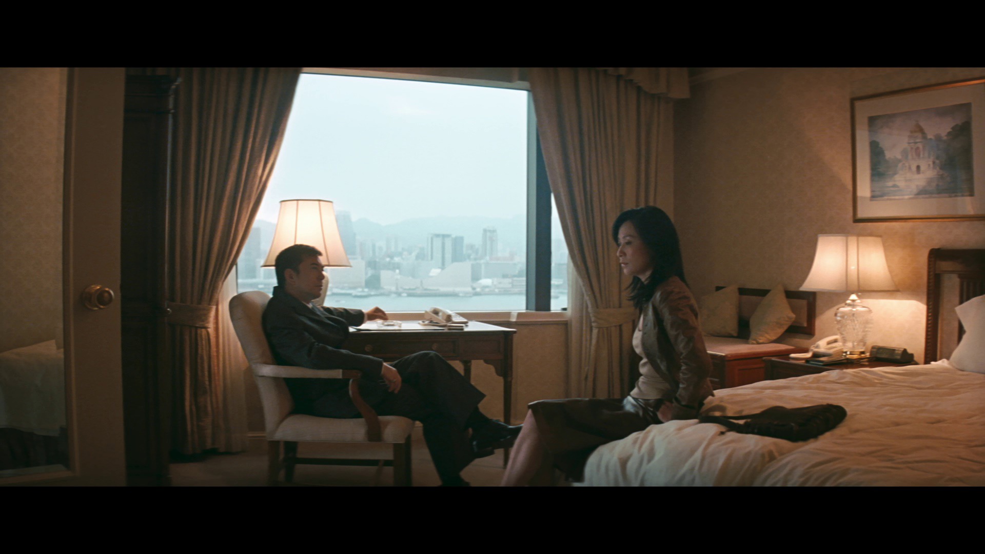 Screen capture from The Infernal Affairs Trilogy