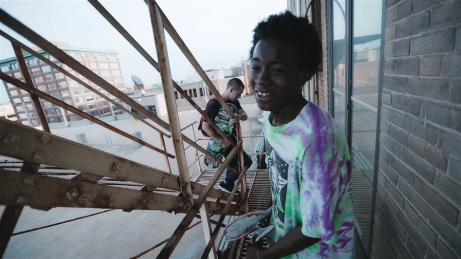 Screen capture from Minding the Gap