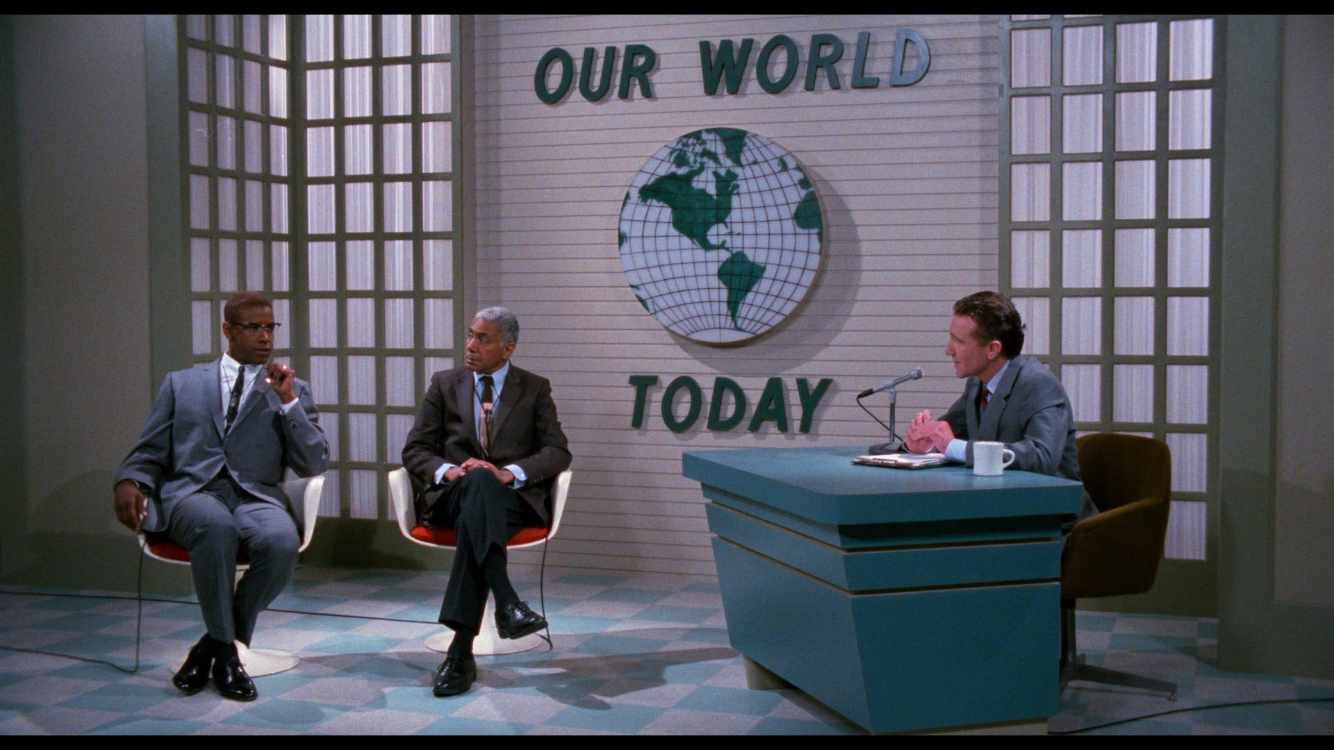 Screen capture from Malcolm X